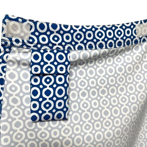 NWT RIPSKIRT HAWAII Blue Dot Classic Beach Cover-Up Skirt S - Picture 3 of 8